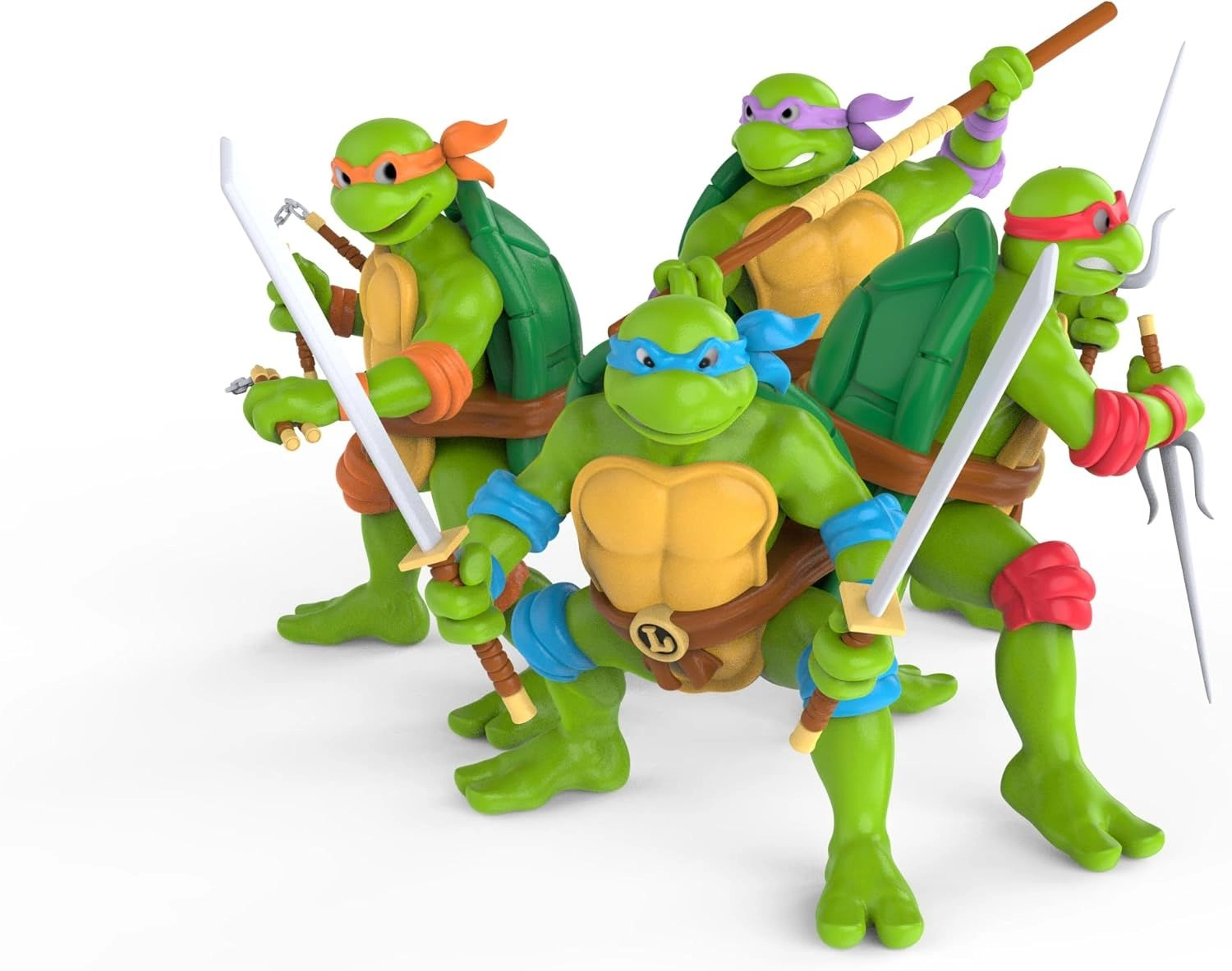 Comansi Teenage Mutant Ninja Turtles TMNT Action Figures (HI5-Y90378) 4 pcs