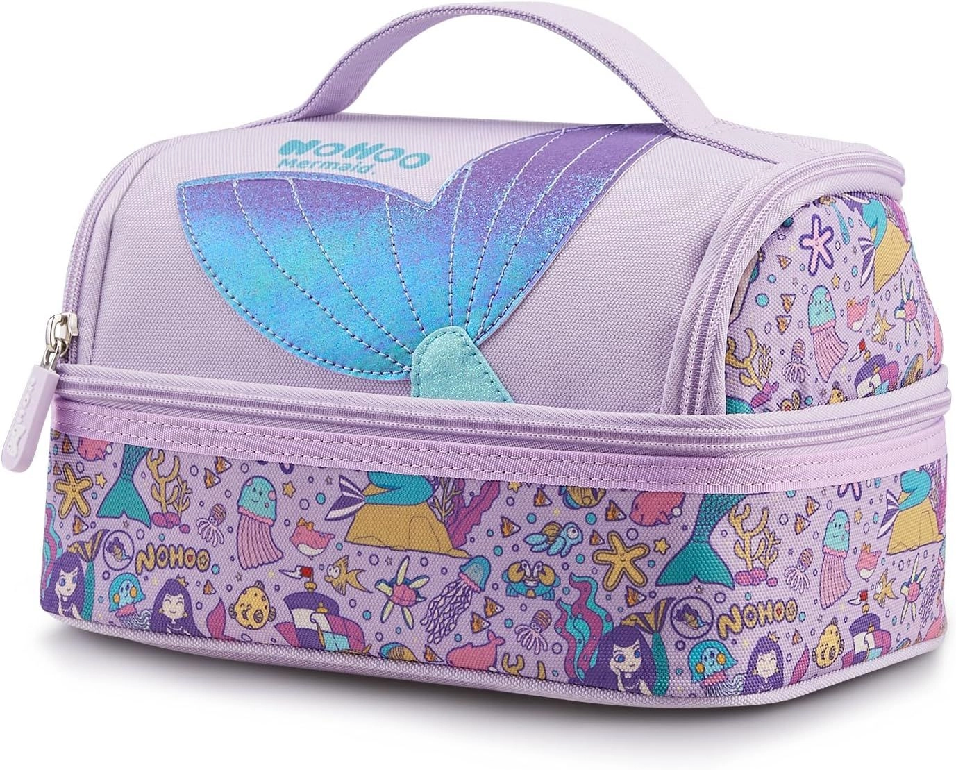 SAMBOX Kids Insulated Lunch Bag - Unicorn Pink 6.5L