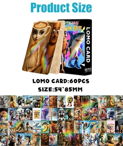 Brainrot Cards - 60PCS 2 Boxes Set