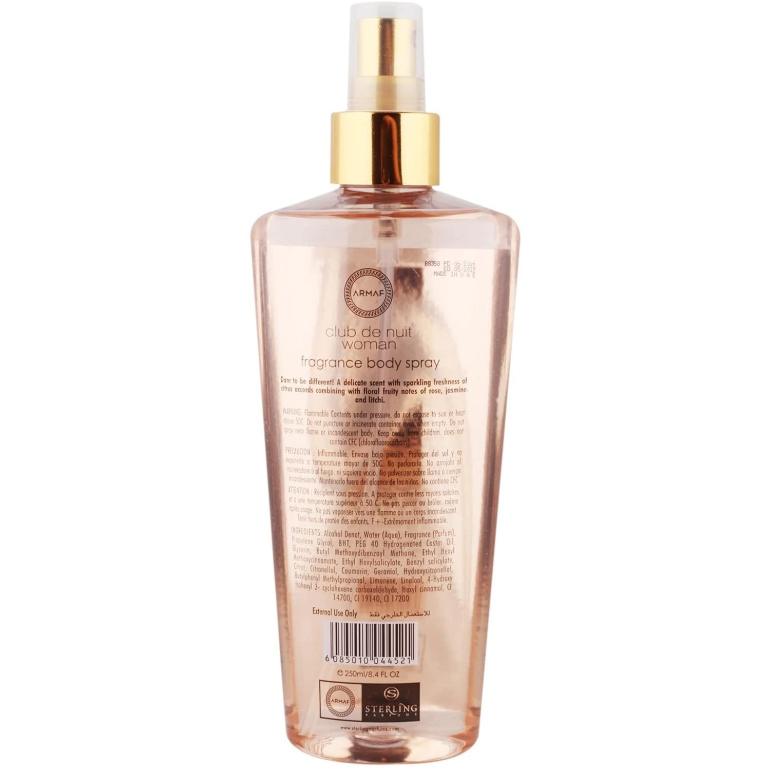 Club De Nuit Body Splash - 250Ml