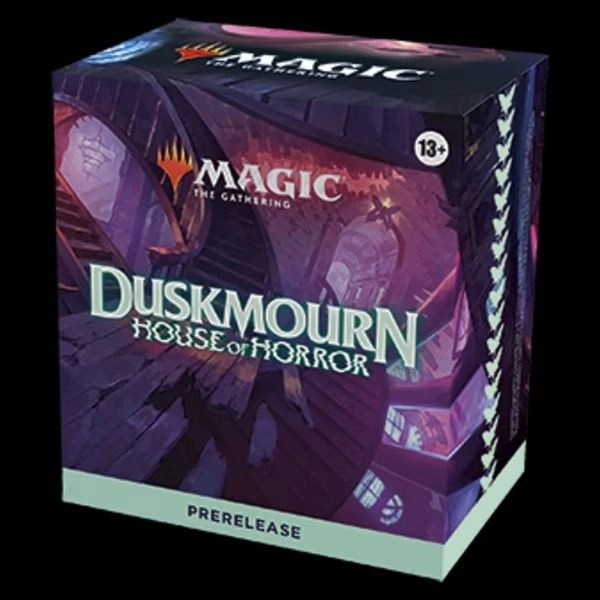 DUSKMOURN PRERELEASE PACK - 6 Play Boosters Deck Box