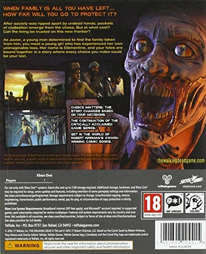 The Walking Dead New Frontier - Xbox One