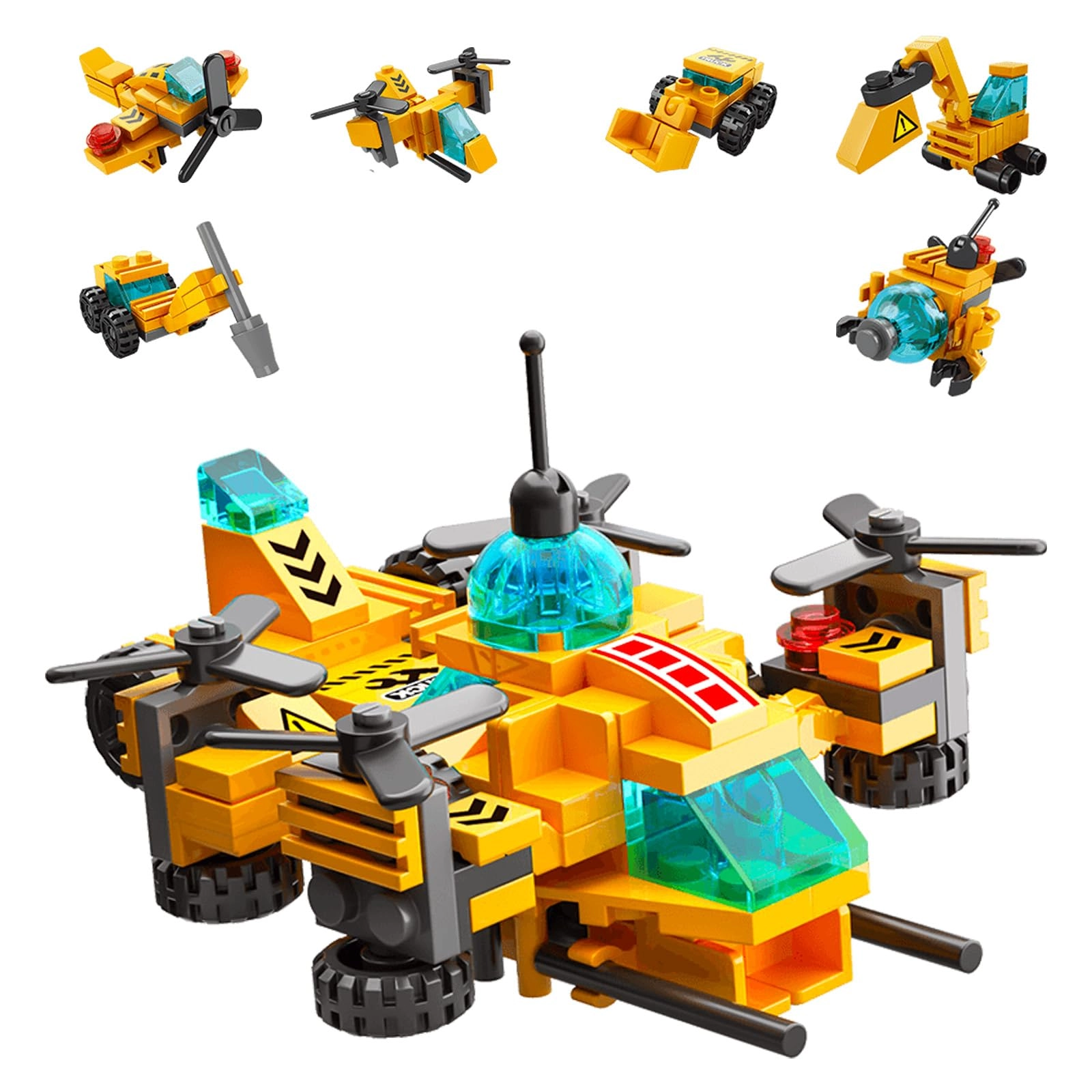 Vilbocr Urban Rescue Series Block Toys - 136 pcs