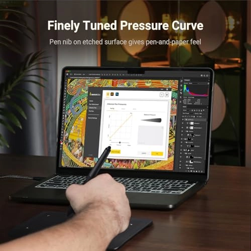 Drawing Tablet - 6.93 X 3.89 inches 8192 Levels