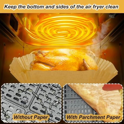 Air Fryer Liners - Paper 120pcs