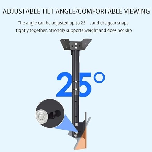 TV Ceiling Mount - 160kg 75-100 inch