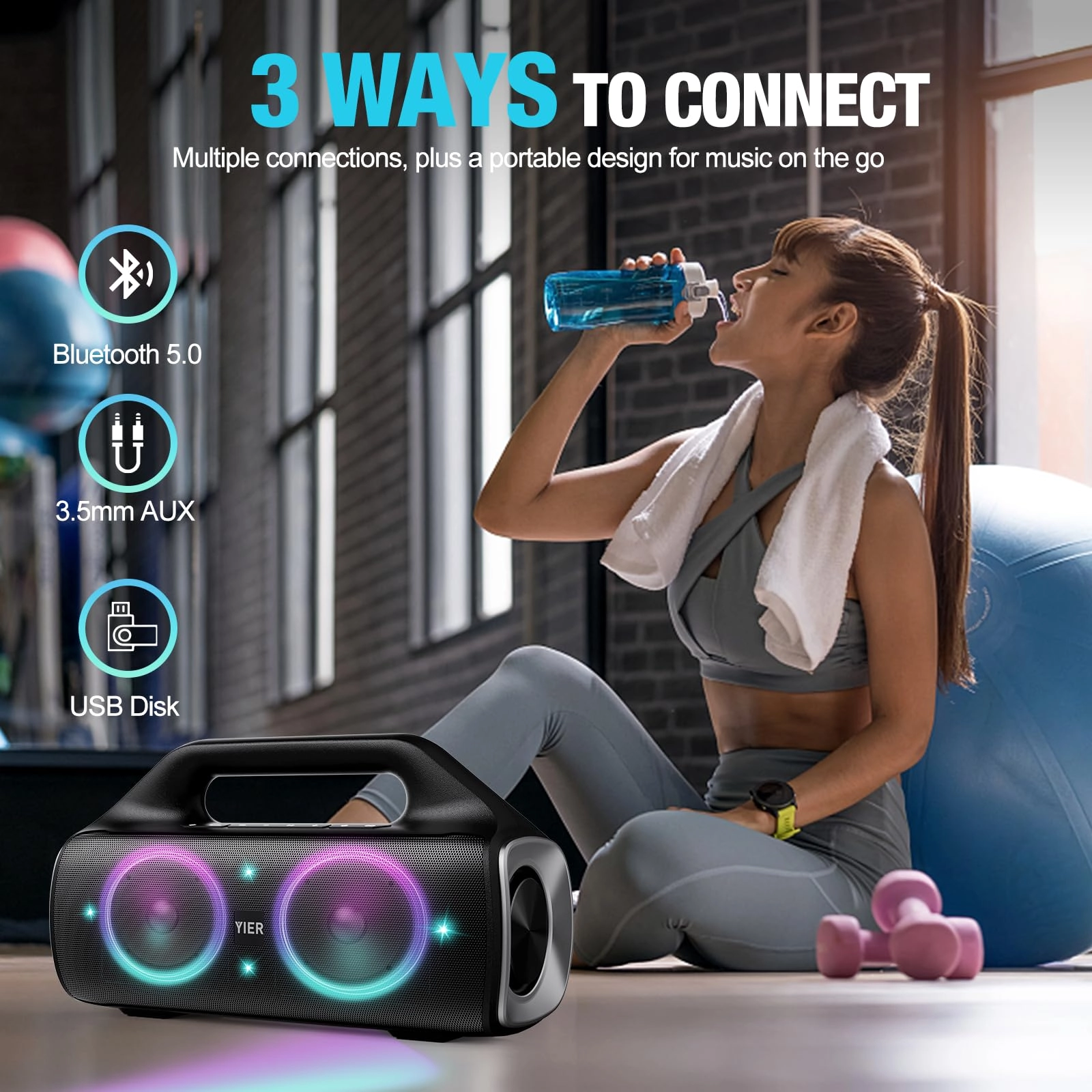 Bluetooth Speakers - 80w