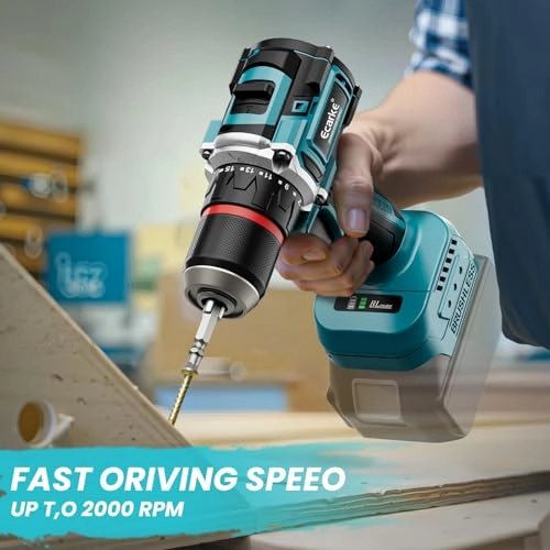 Cordless Drill - 18V 50Nm 500-2000 rpm