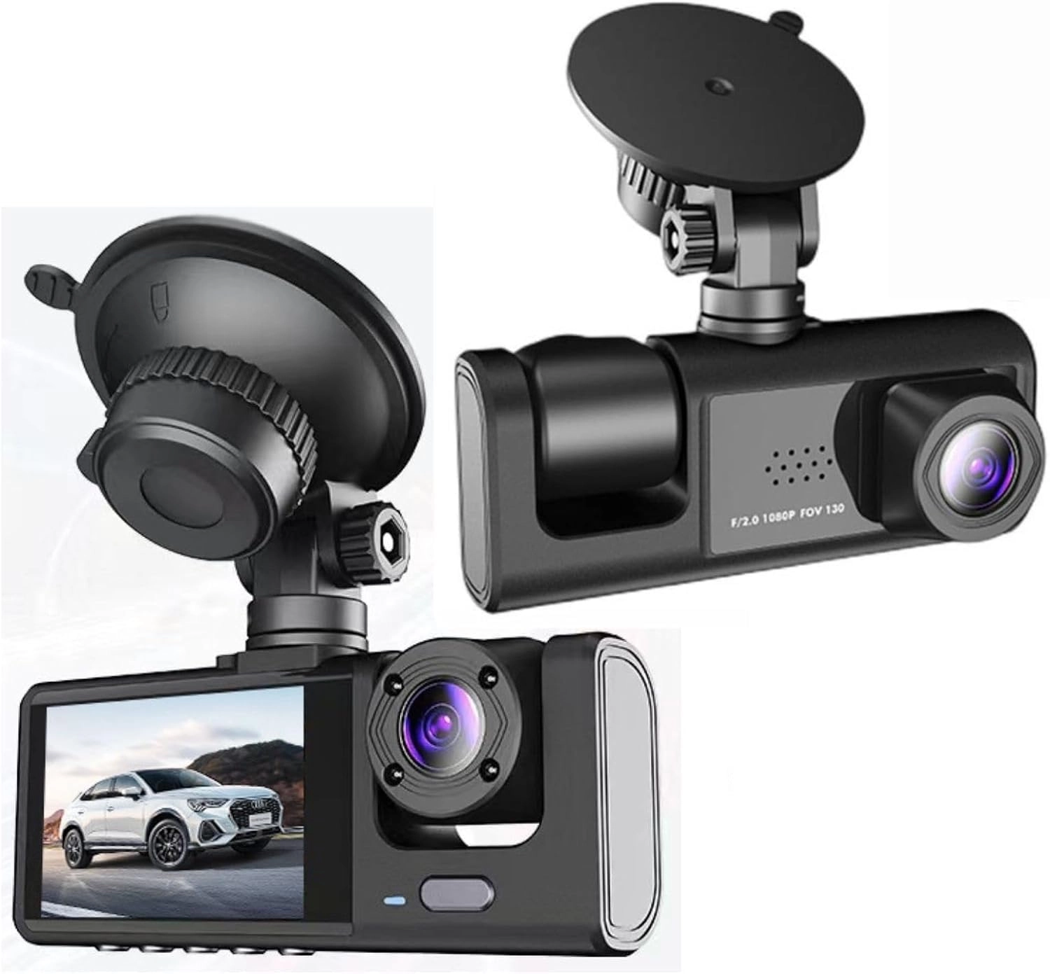 3 Channel Dashcam - 1080P