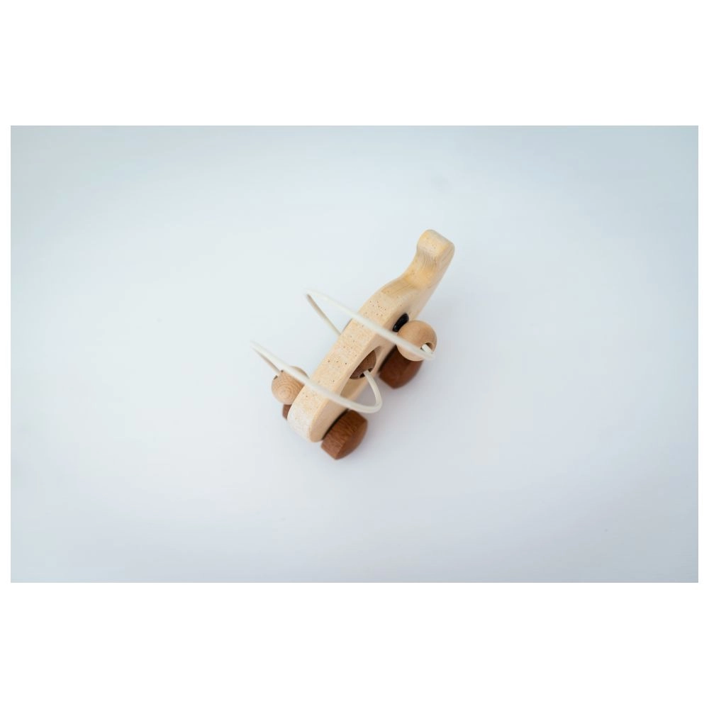 Elephant Shaped Wooden Rattle - Suitable for 0 month & above wooden