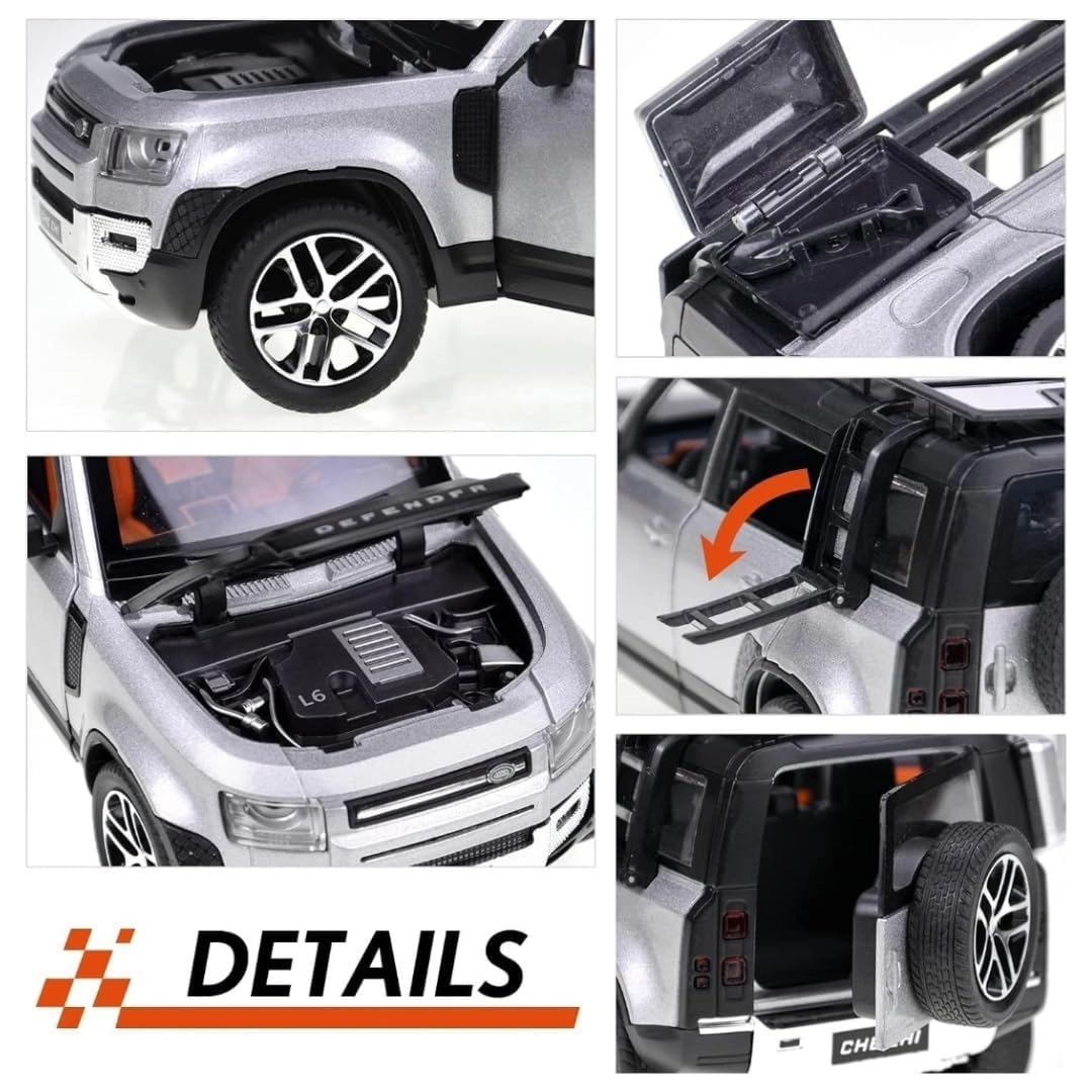 Metal Pullback Car - 1:24 1 pcs