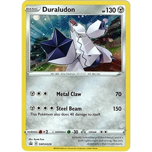Pokémon Pokemon Duraludon SWSH028 - English + Toploader