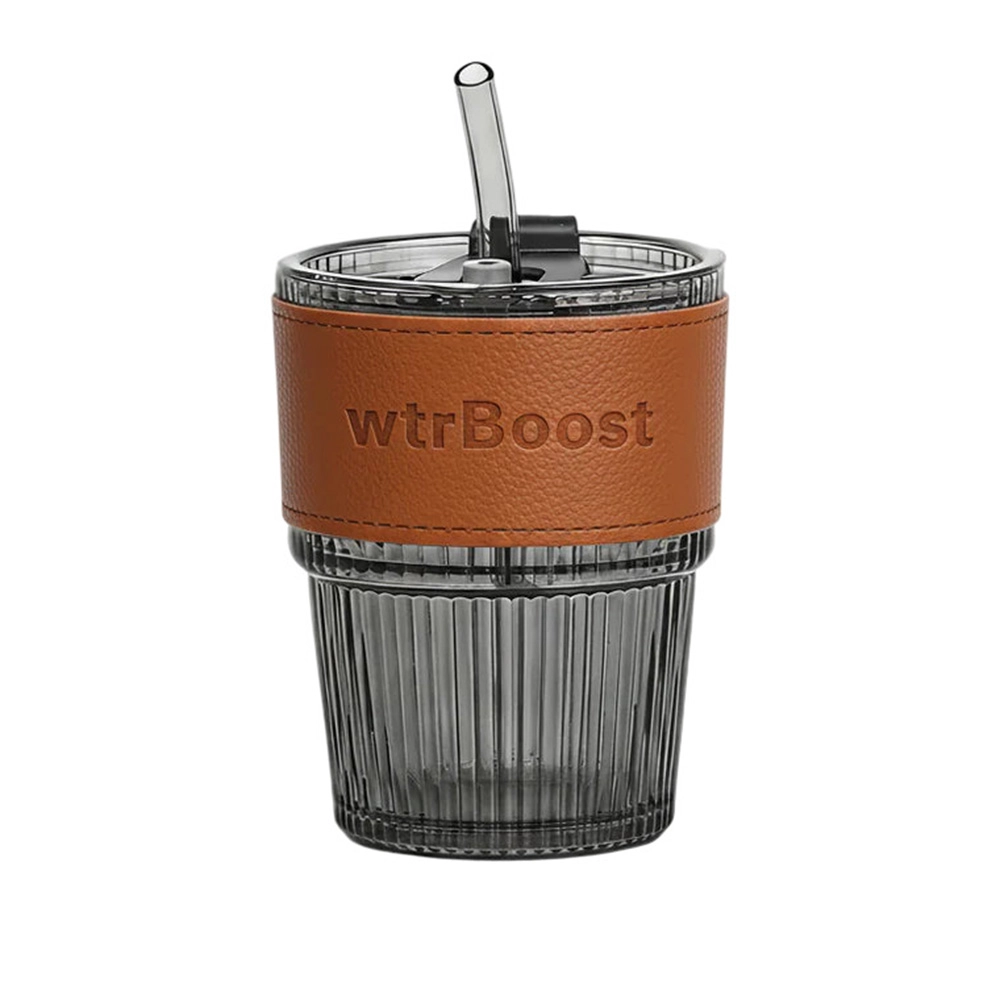 WTR BOOST Glass Cup - Sleeve - 330 ml