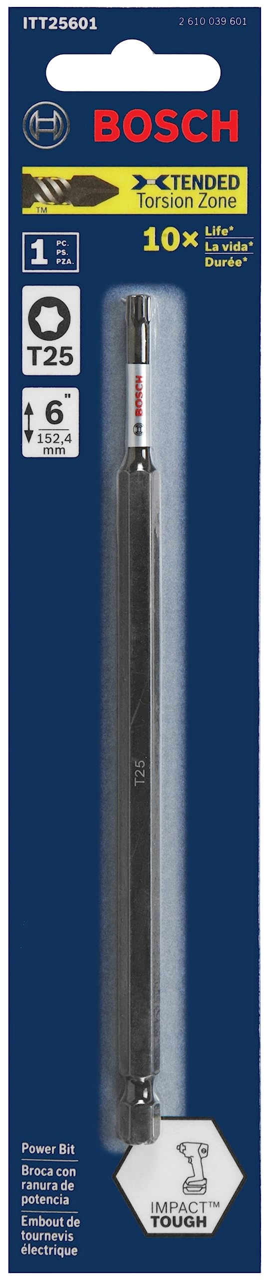 ITT25601 - 1-Piece 6 In.