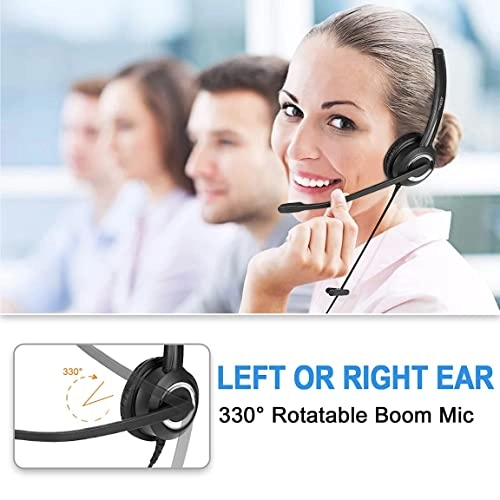 Phone Headset for Cisco Phones - Noise Cancelling Bundle