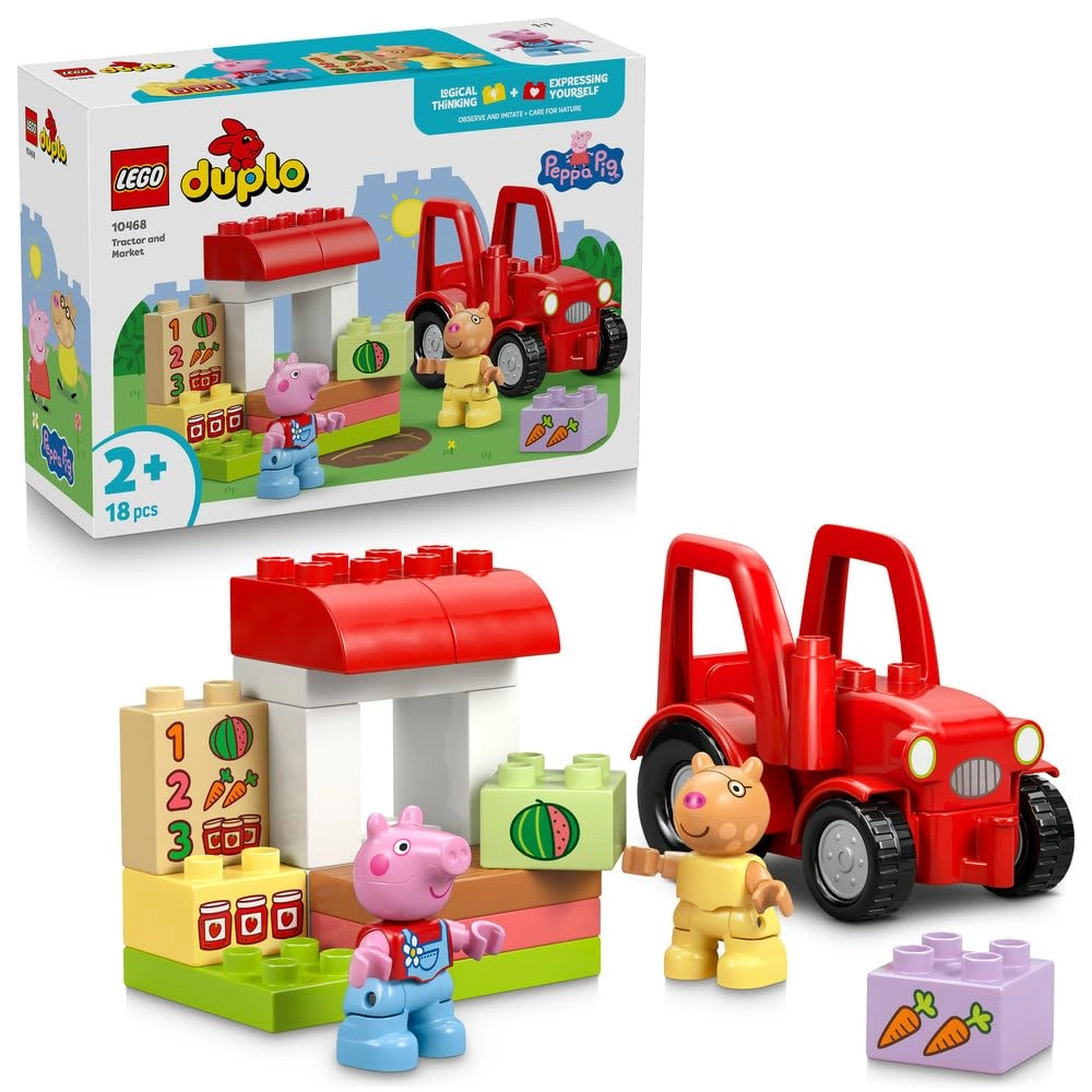 LEGO DUPLO Peppa Pig Tractor and Market (10468)