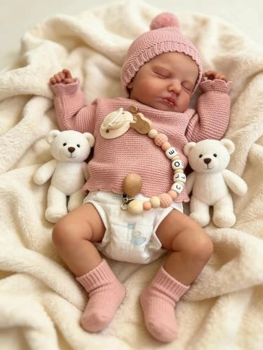 Reborn Baby Doll - 20 in Silicone Vinyl Ages 7+