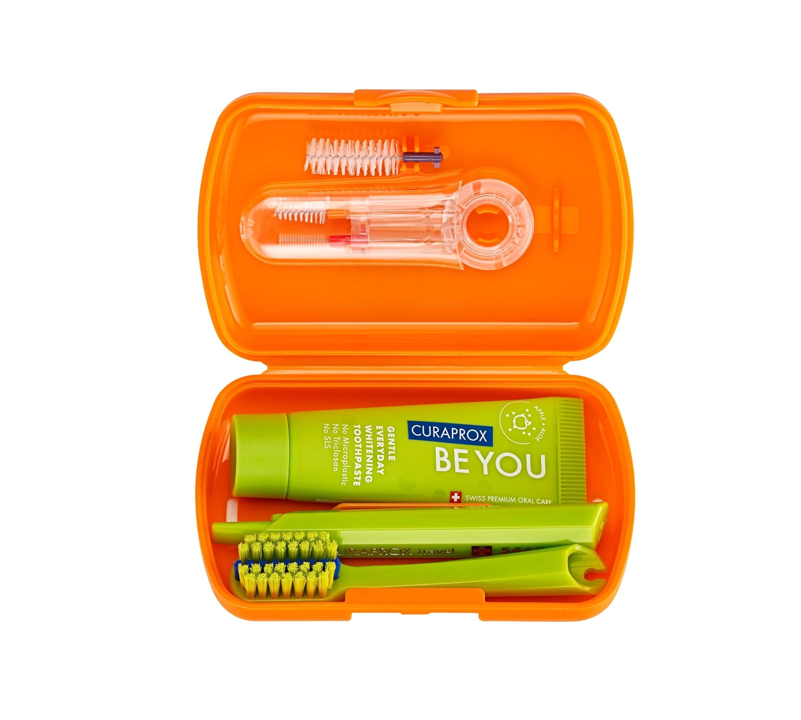 Curaprox CS 5460 - Travel set Ortho+ Be You Toothpaste - 10ml + CPS Prime Interdental Brushes - 07 09