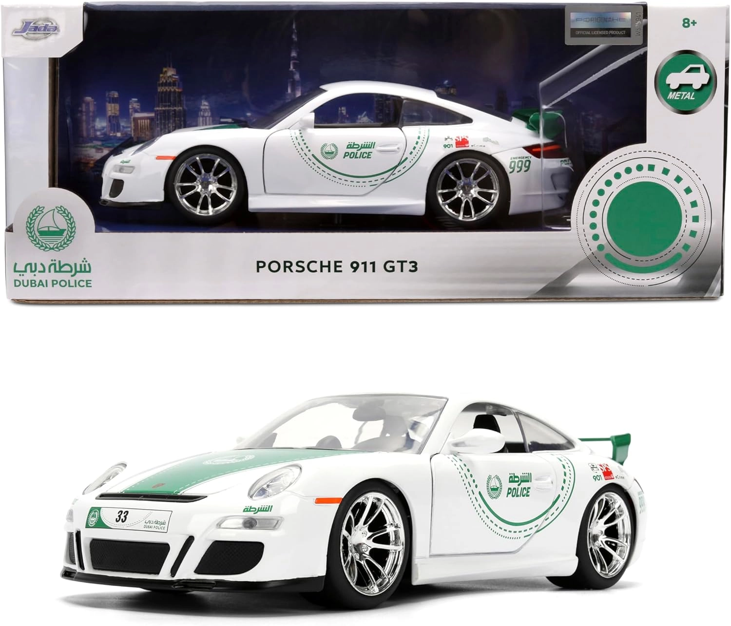 Dubai Police Porsche 911 GT3 - 1:24