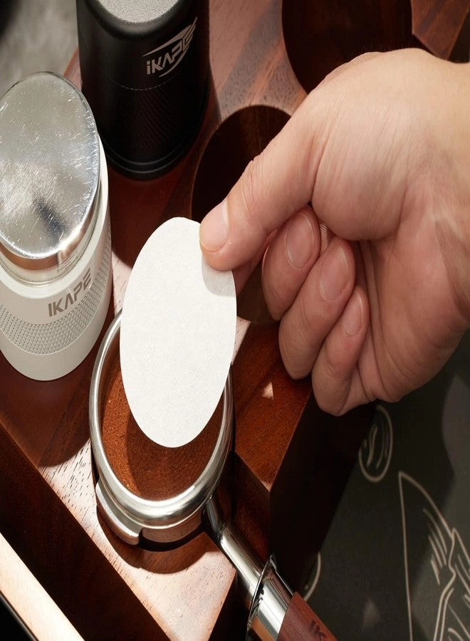 Espresso Tamper + Portafilter accessory set + WDT Tool + Paper Filters - 200pc + Dosing Funnel
