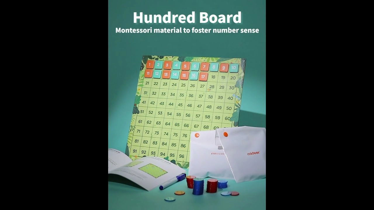 Magnetic Hundred Board - 3 +