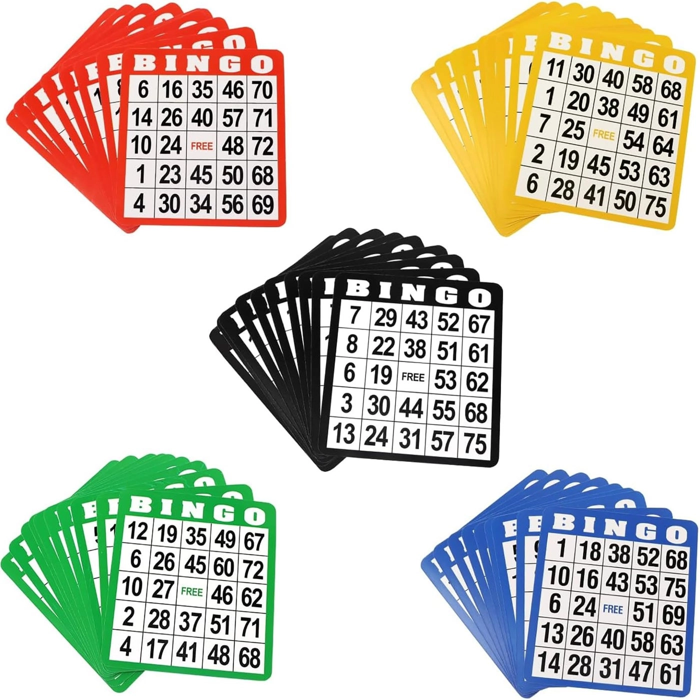 GSE Games & Sports Expert Bingo Game Cards