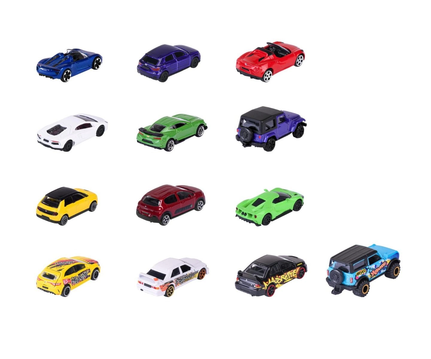 Graffiti 9+4 Gift Pack Model Cars - 13 pcs