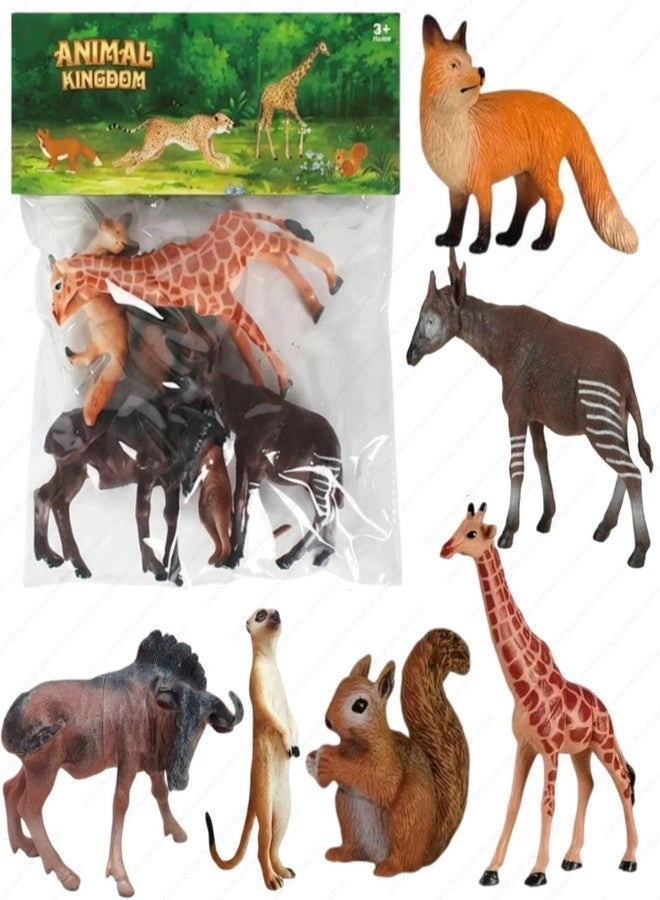 SHAKTISM Farm Animal Toys - 3+ 6 pieces