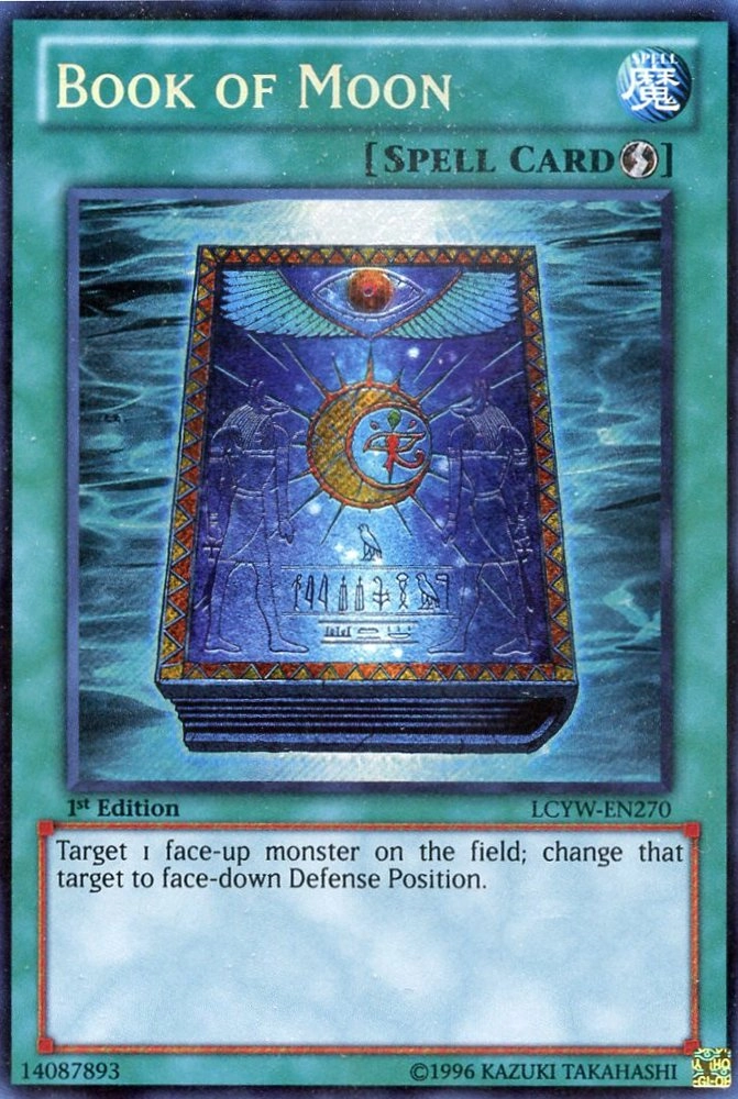 Yu-Gi-Oh! Book of Moon - LCYW-EN270 1st Edition Secret Rare