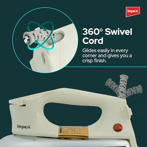 IB 201 - 1200W Heavy Duty Golden Ceramic Coated Sole Plate