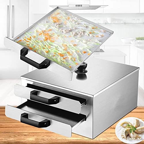 Rice Noodle Rolls Maker - 2-Layer 304 Stainless Steel