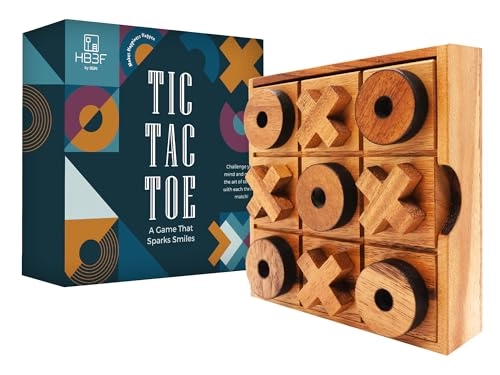 Tic Tac Toe - Wooden Board Game