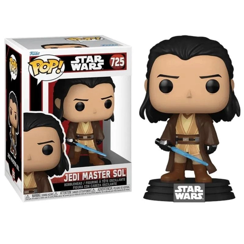 FUNKO Acolyte Jedi Master Sol - Star Wars Vinyl Figures