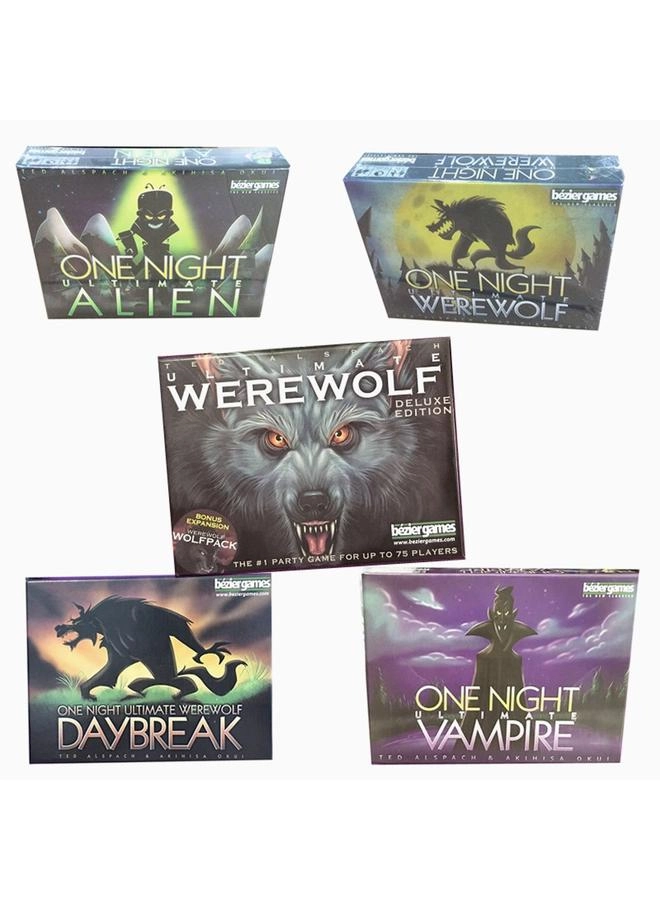 One Night Werewolf - English
