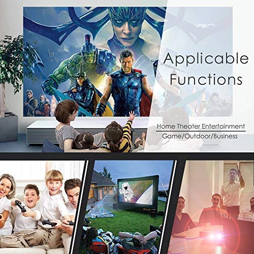 Native 1080P Home Theater Projector - 5000 lumens