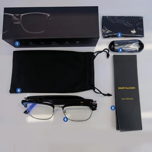 TR9AO96HAQ2TTTKGB7 - Smart Audio Glasses Wireless Speaker CVC6.0