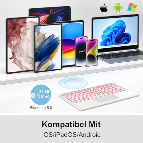 Bluetooth Keyboard - DE Wireless