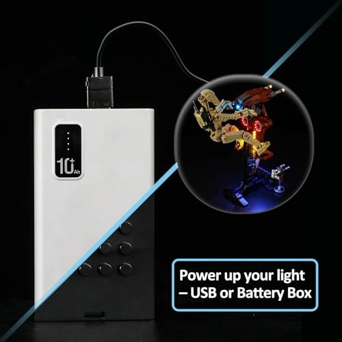 LED Light for LEGO Star Wars Battle Droid 75428 - Plastic