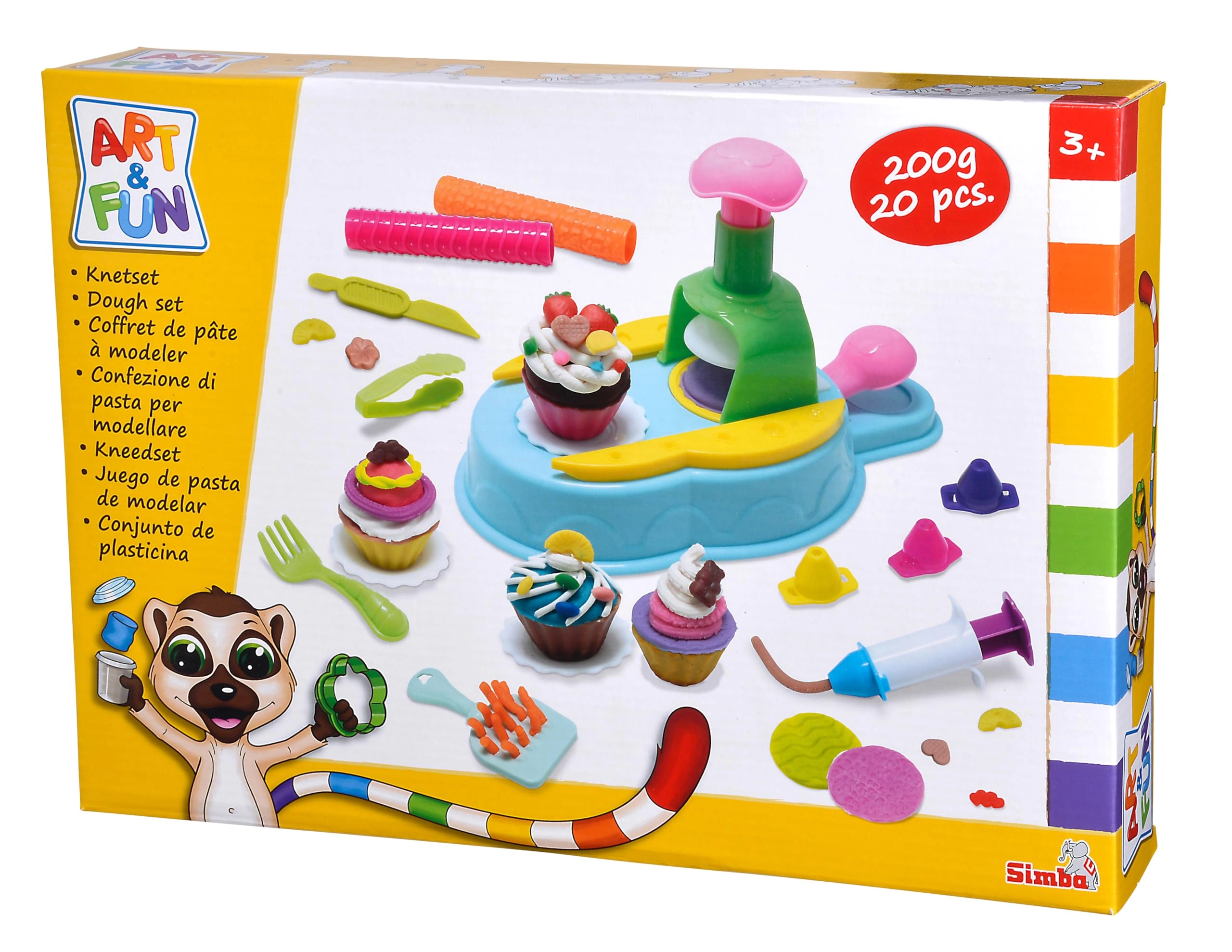 Simba A&F Dough Set Ice Dream - 3 +