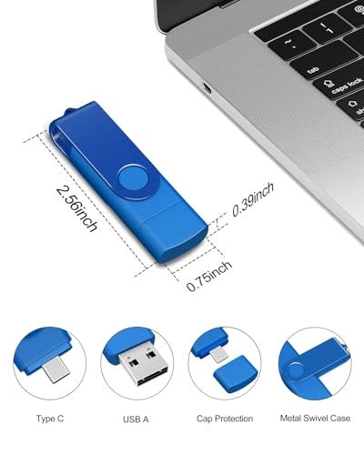 USB C Thumb Drive - USB 2.0 USB-C 64GB