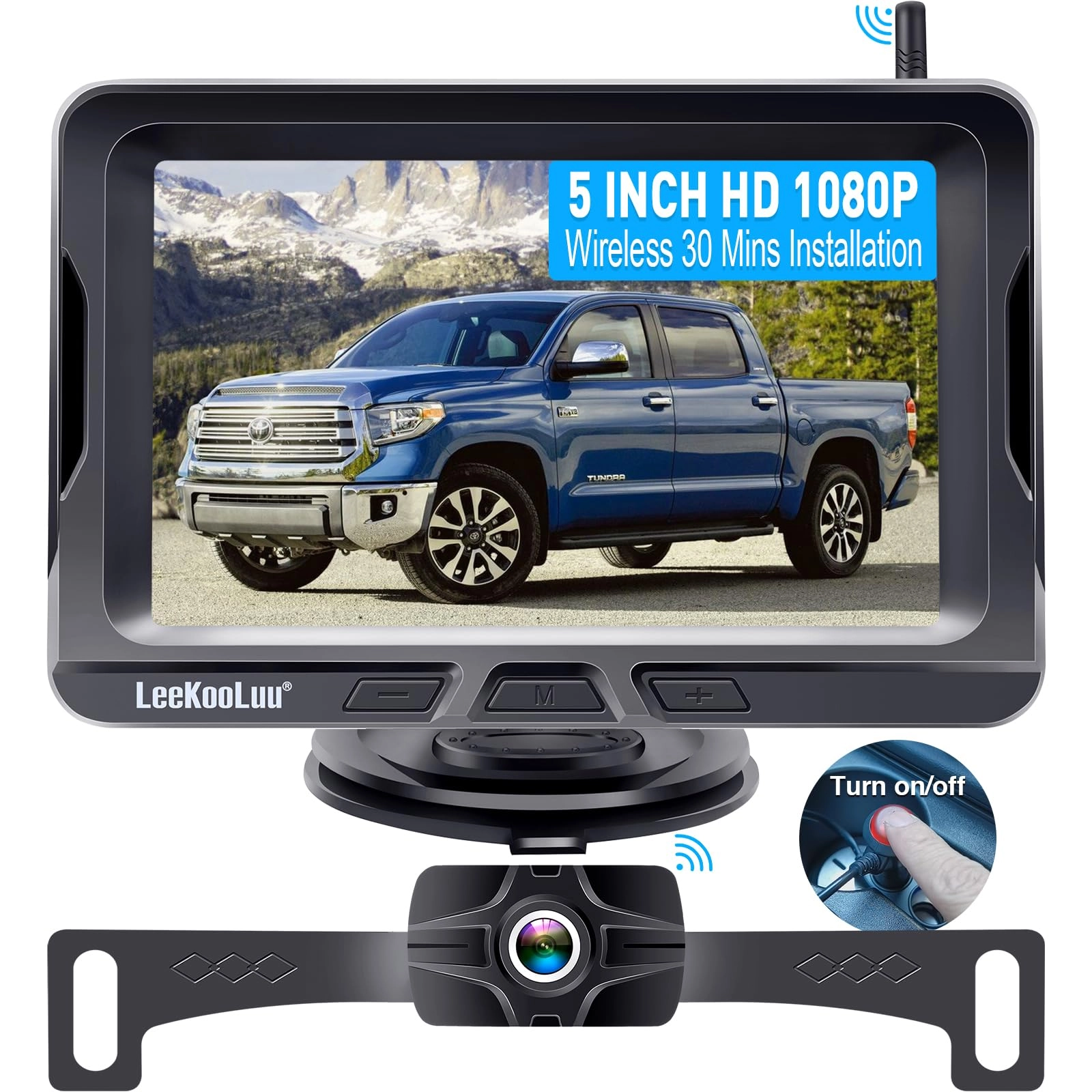 Wireless Backup Camera - Night Vision Wireless 1080P