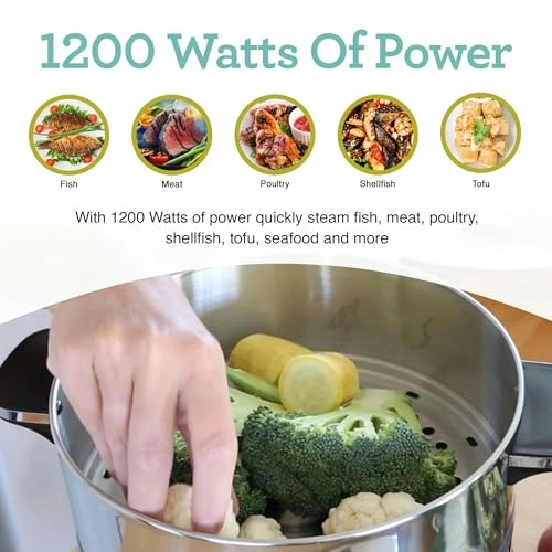 Electric Food Steamer - 3.2 Liters