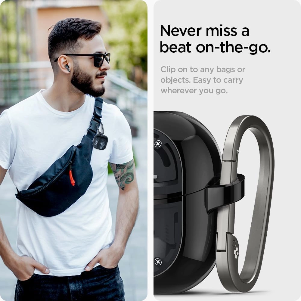 Case for Samsung Galaxy Buds3 and Galaxy Buds 3 Pro - Carabiner