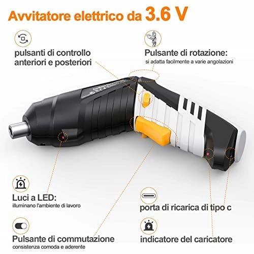 Mini Electric Screwdriver - 4.6 Ampere-hour