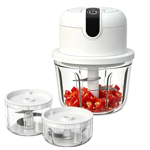 Electric Onion Chopper - 100ml 200ml 350ml 1200 mAh battery USB charging