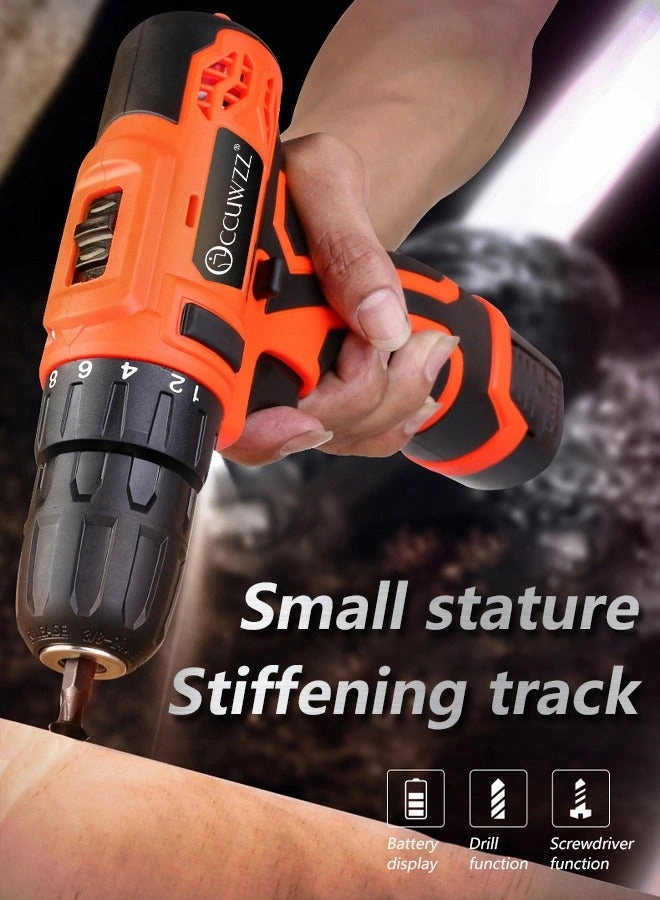 Electric Drill - 12V 600W 22-piece