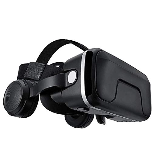VR Headset - 120 Degree FOV Built-In Headphones