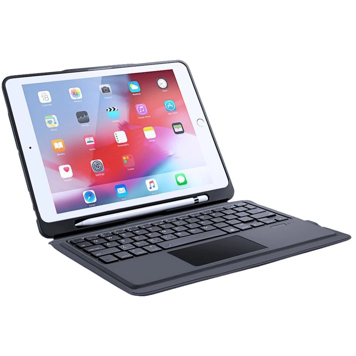 Dux Ducis Wireless Keyboard Case with Pencil Holder for iPad 10.2-inch/10.5-inch