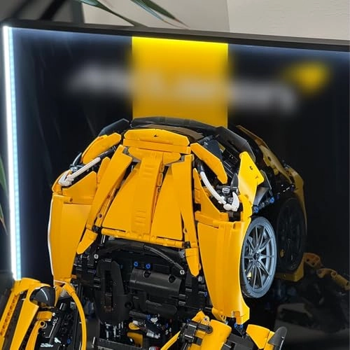 Display Wallboard for LEGO Technic Oracle Racing RB20 F1 Car 42206 - 80X50cm