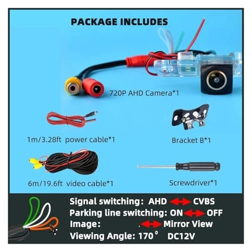 Backup Camera - Night Vision 756 (H) x 504 (V)